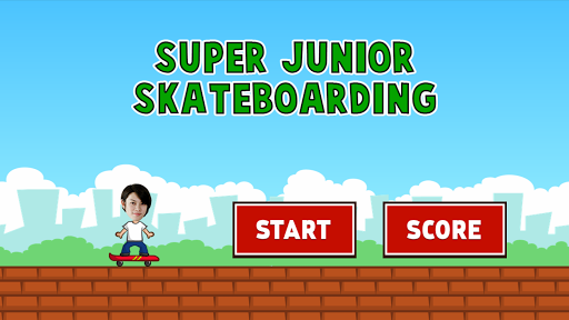 Super Junior Skateboarding