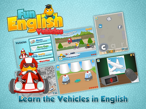 【免費教育App】Fun English Vehicles Games-APP點子