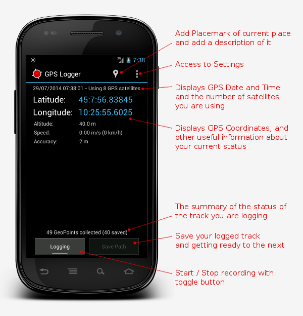 GPS Logger Android Apps on Google Play