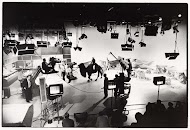 Opname van André van Duins programma 'André's Comedy Parade' van de TROS