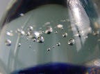 Fotos Gratis Abstracción Burbujas en la esfera de cristal