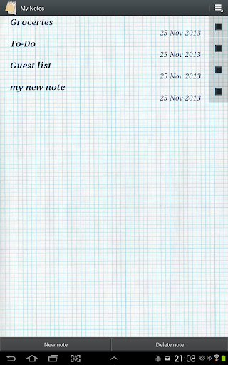 【免費生產應用App】My Notes Free-APP點子