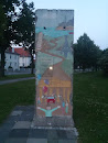 Segment der Berliner Mauer