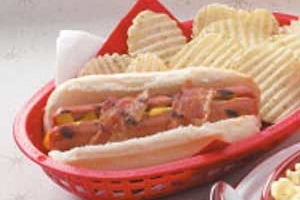 Hot Dogs with the Works