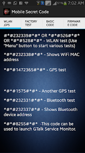 Free Download Mobile Secret code APK