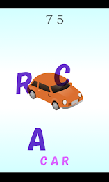 Pointing at Alphabet poster 3