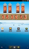 Nixie Tube Clock Widget
