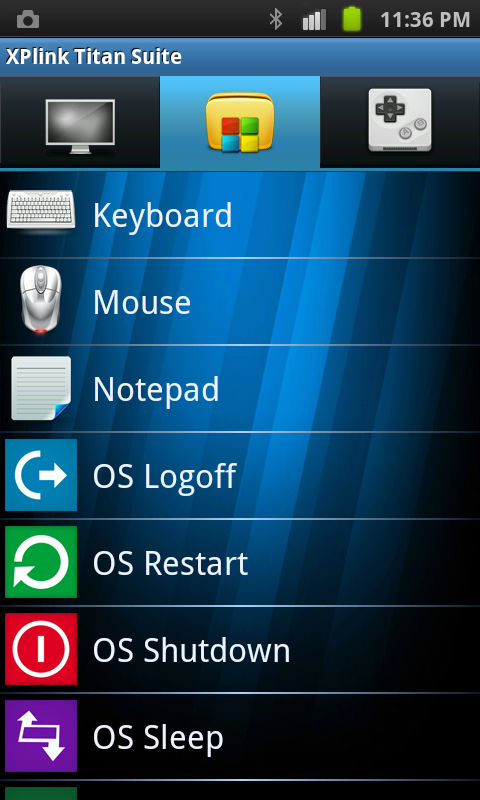 Bluetooth Controller Screen 3