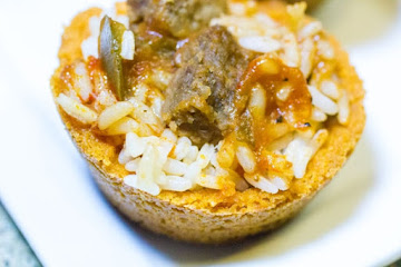 Beef Pepper Rice Mini Pies