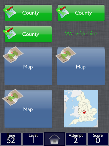 【免費解謎App】England Counties Geo Memory-APP點子