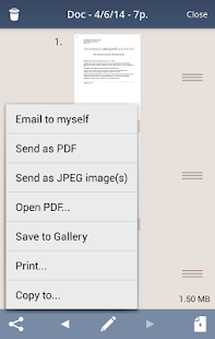 TurboScan: document scanner - screenshot thumbnail
