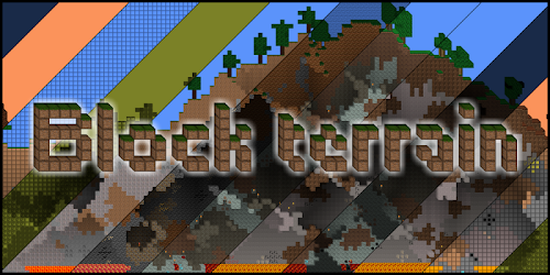 Android application Block terrain screenshort