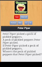 Tongue Twisters poster 1