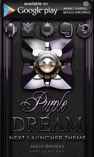 免費下載個人化APP|Purple Dream Clock Widget app開箱文|APP開箱王
