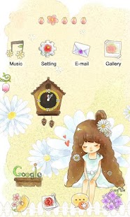 CUKI Themes Girl in flower