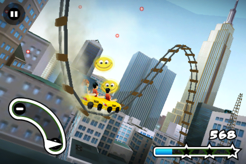 3D Rollercoaster Rush NewYork Screen 3