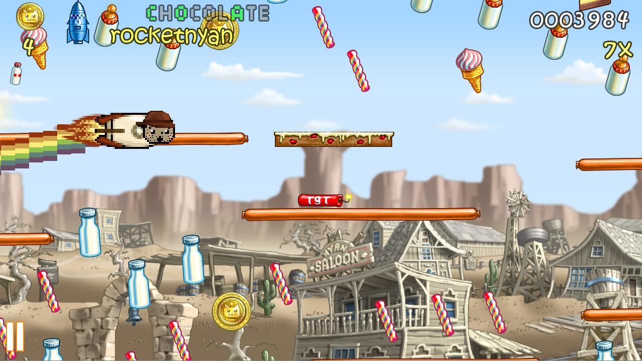    Nyan Cat: Lost In Space- screenshot  