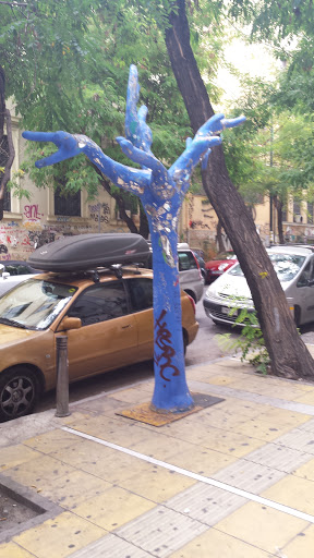 Blue Artistic Tree
