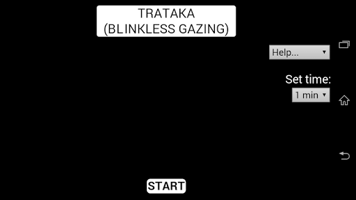 Trataka - Blinkless Gazing