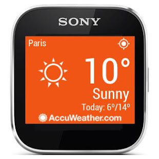 AccuWeather - Sony SmartWatch(圖2)-速報App