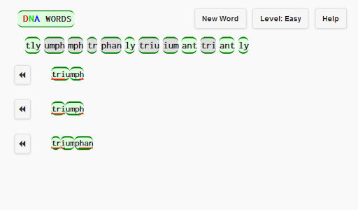 【免費拼字App】DNA Words-APP點子