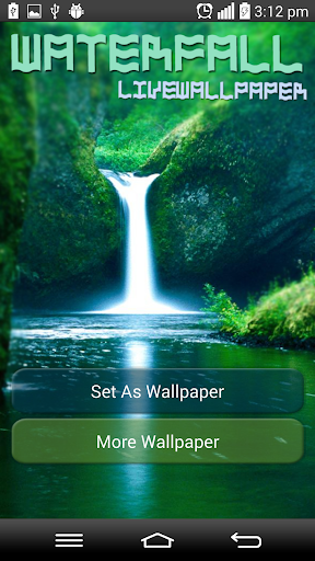 Water Fall Live Wallpaper