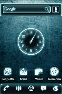 Glow Legacy Clock Widget