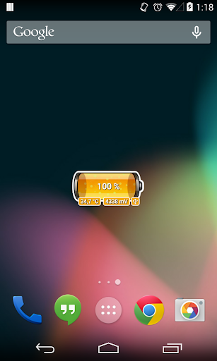 [Battery Theme] Bubbles Orange