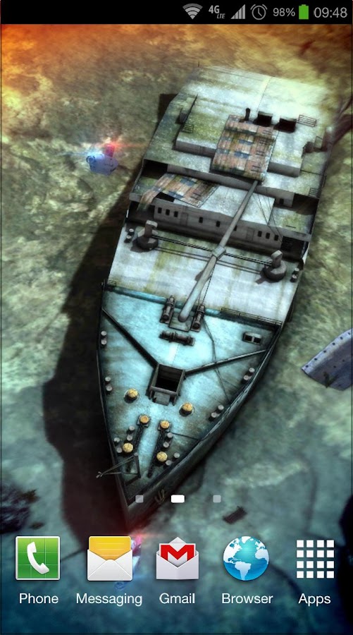 Titanic 3D Pro live wallpaper - screenshot