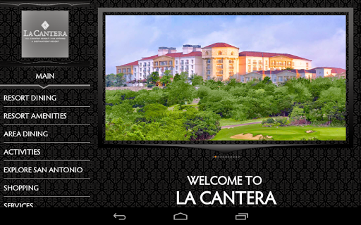 La Cantera Resort SA Tablet