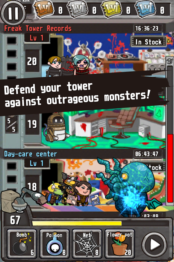 Freak Tower (English) - screenshot