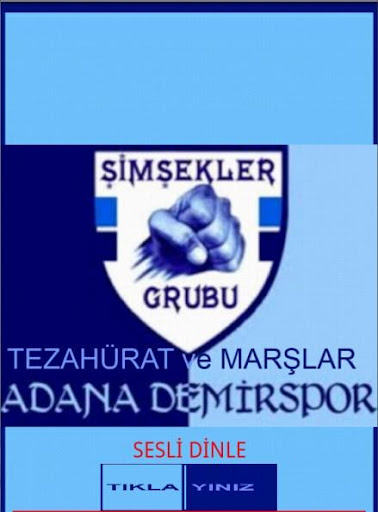 ADANADEMİRSPOR ŞİMŞEKLER MARŞI