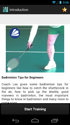 【免費運動App】Badminton Tips for Beginners-APP點子