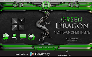 dragon digital clock green APK スクリーンショット画像 #17