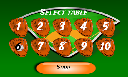 1st / 4th Grade Math Baseball poster 1