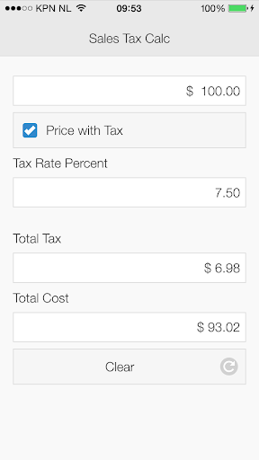 Sales Tax Calculator FREE