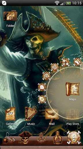 Next Launcher Pirate Theme