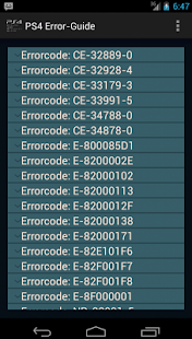 Free PS4 Error Guide APK