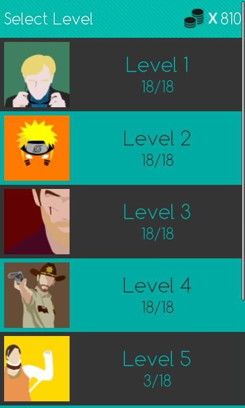TV Shows Quiz Challenge Screen 2