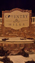 Coventry Hills Entrance