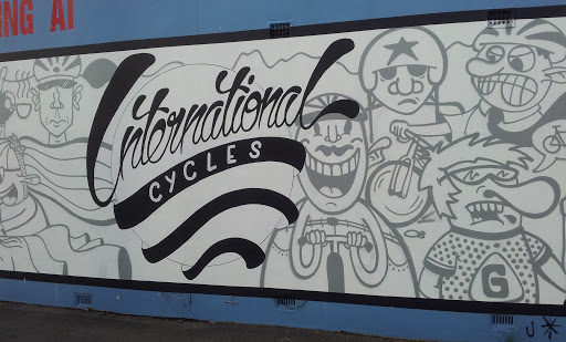 International Cycles Wall Mural