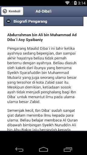 Riwayat Maulid - Kitab Maulid