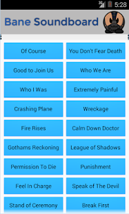 Bane Soundboard