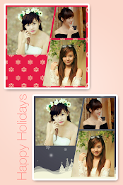 Edit photo with square frame poster 5