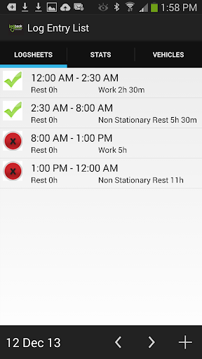 Logbook Checker