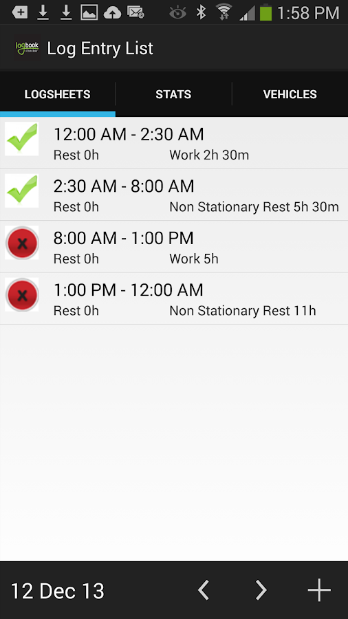 Logbook Checker Android Apps on Google Play