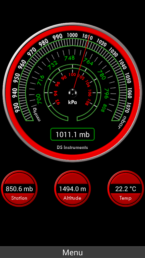 DS Barometer Weather Tracker Android Apps on Google Play