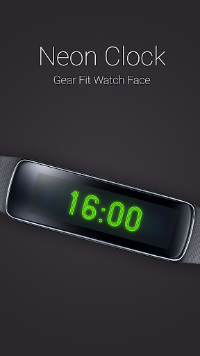 Neon Clock for Gear Fit