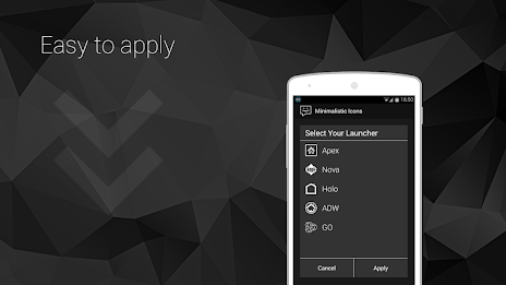 Minimalistic Icons | White poster 4