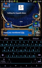 Steampunk GOSMS Pro PopUp Blue APK Download for Android